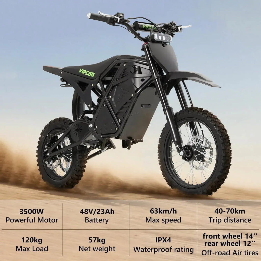 VIPCOO H3 Dirt Electric Bike