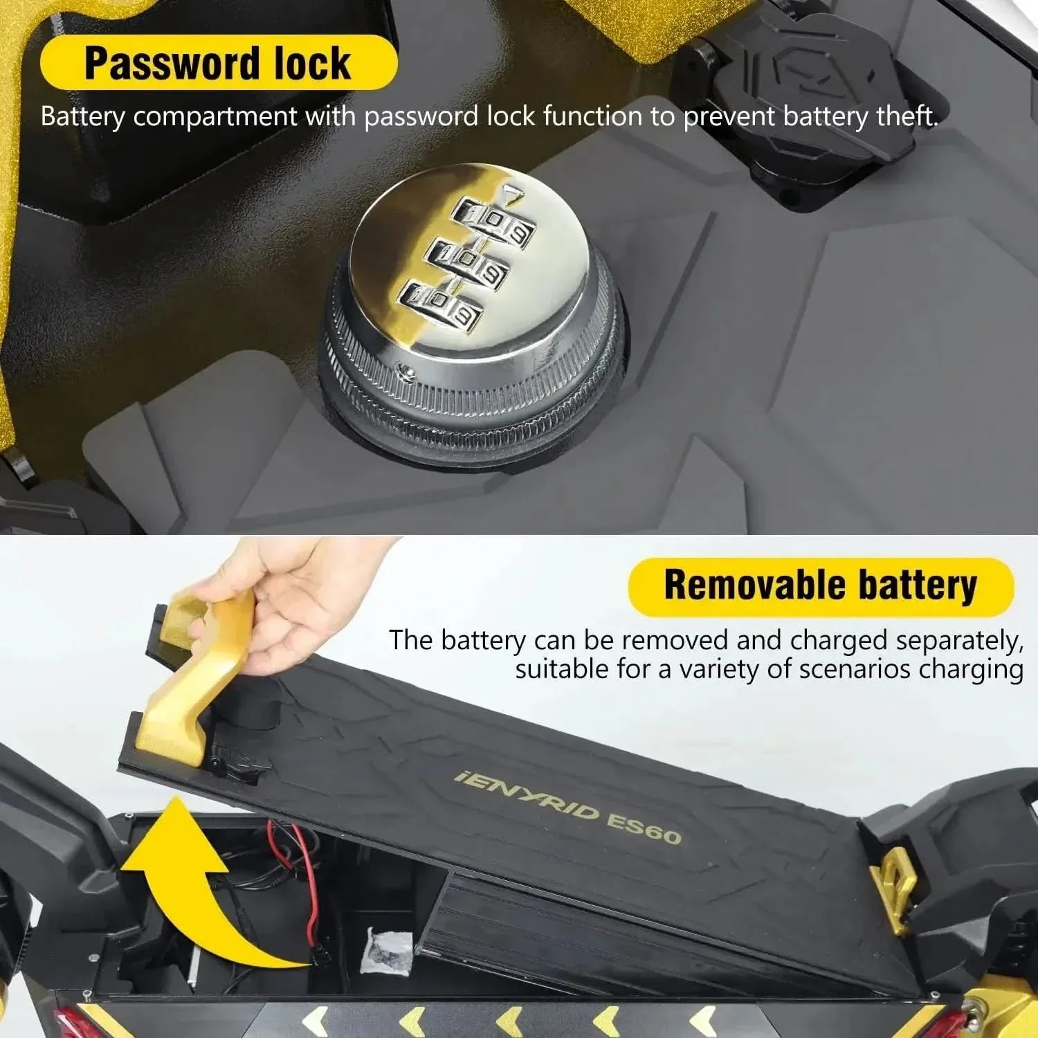 i ENYRID ES60 60 V 23 AH Electric Scooter